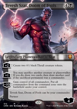 Tevesh Szat Doom of Fools - Commander Legends Extras 