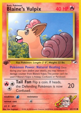 Blaine's Vulpix 