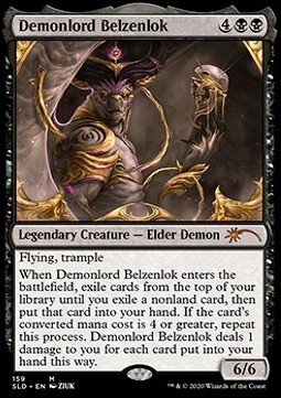 Demonlord Belzenlok (V.1) - Secret Lair Drop Series October Superdrop 2021