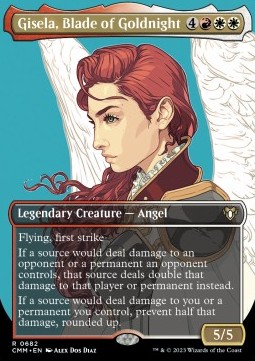 Gisela Blade of Goldnight (V.2) - Commander Masters Extras