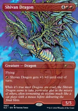 Shivan Dragon - Secret Lair Drop Series 30th Anniversary Countdown Kit 