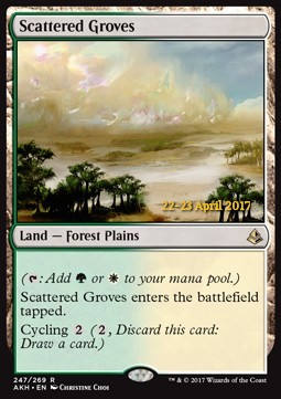 Scattered Groves - Amonkhet Promos 