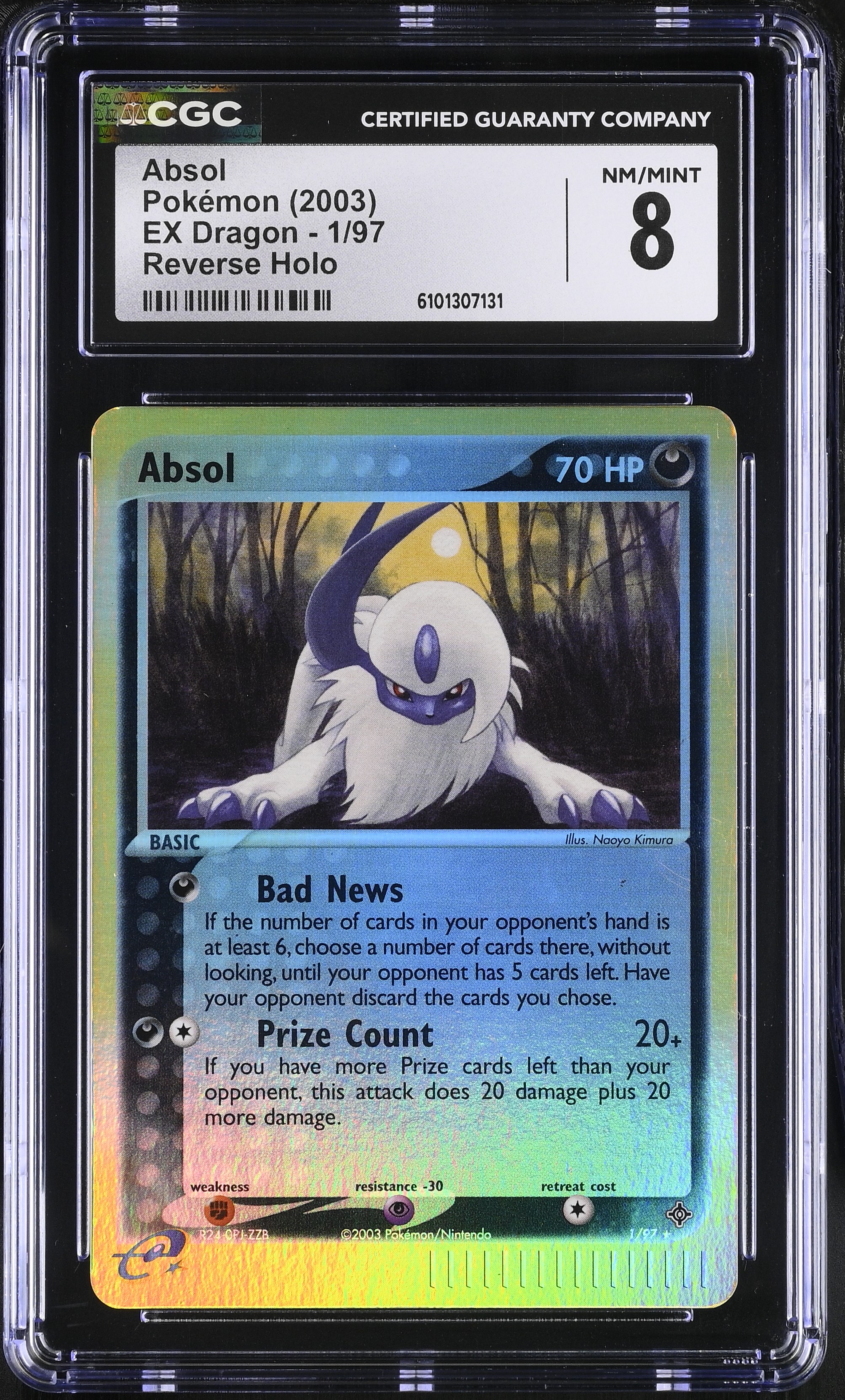 Absol - DR 1 - English - CGC 8 