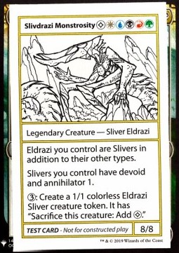 Slivdrazi Monstrosity (V.1) - Mystery Booster Playtest Cards 