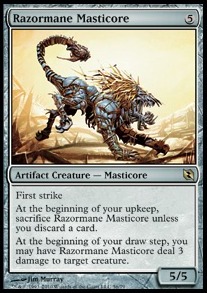 Razormane Masticore 