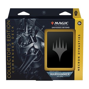 Universes Beyond: Warhammer 40,000: Extras: Necron Dynasties Commander Deck Collector's 