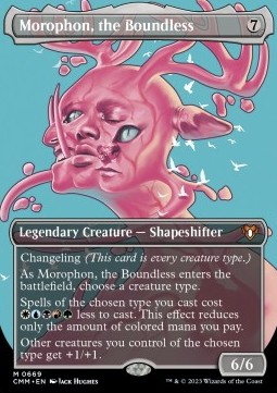 Morophon, the Boundless (V.2) - Commander Masters Extras