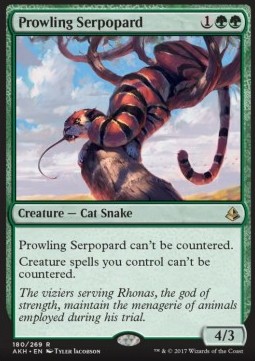 Prowling Serpopard - Amonkhet 