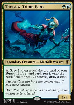 Thrasios Triton Hero - Commander 2016