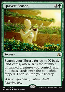 Harvest Season - Amonkhet Promos 
