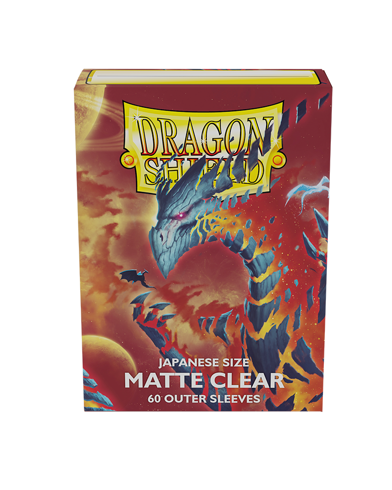 Dragon Shield Outer Sleeves - Matte Clear 