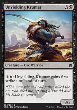 Unyielding Krumar 
