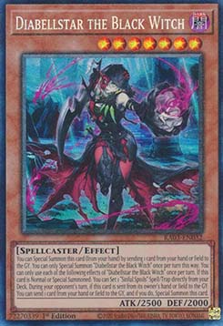 Diabellstar the Black Witch (V.5 Collectors Rare)