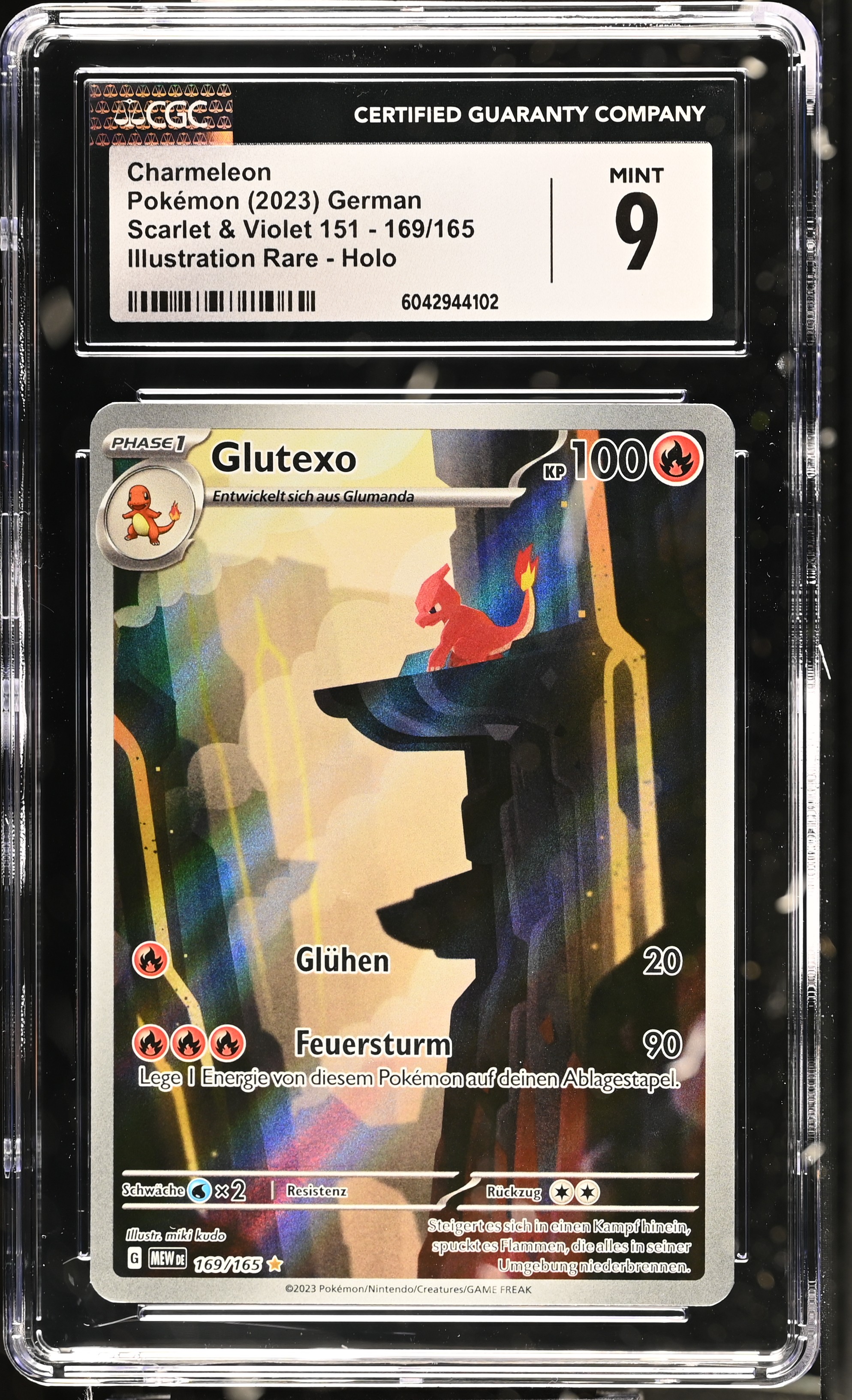 Charmeleon - MEW 169 - German - CGC 9 