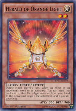 Herald of Orange Light (V.1 - Common) 