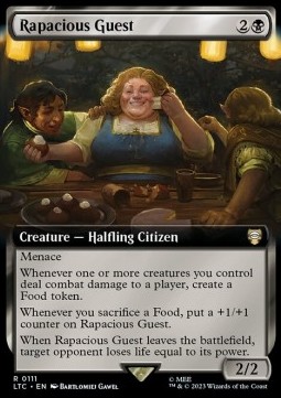 Rapacious Guest - Commander The Lord of the Rings Tales of Middle earth Extras 
