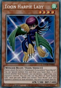 Toon Harpie Lady (V.2 - Collectors Rare)