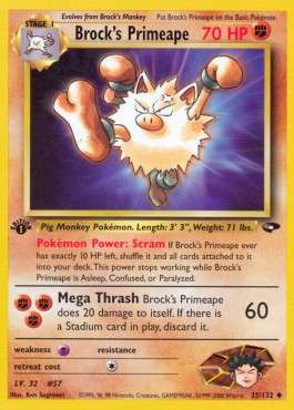 Brock's Primeape 