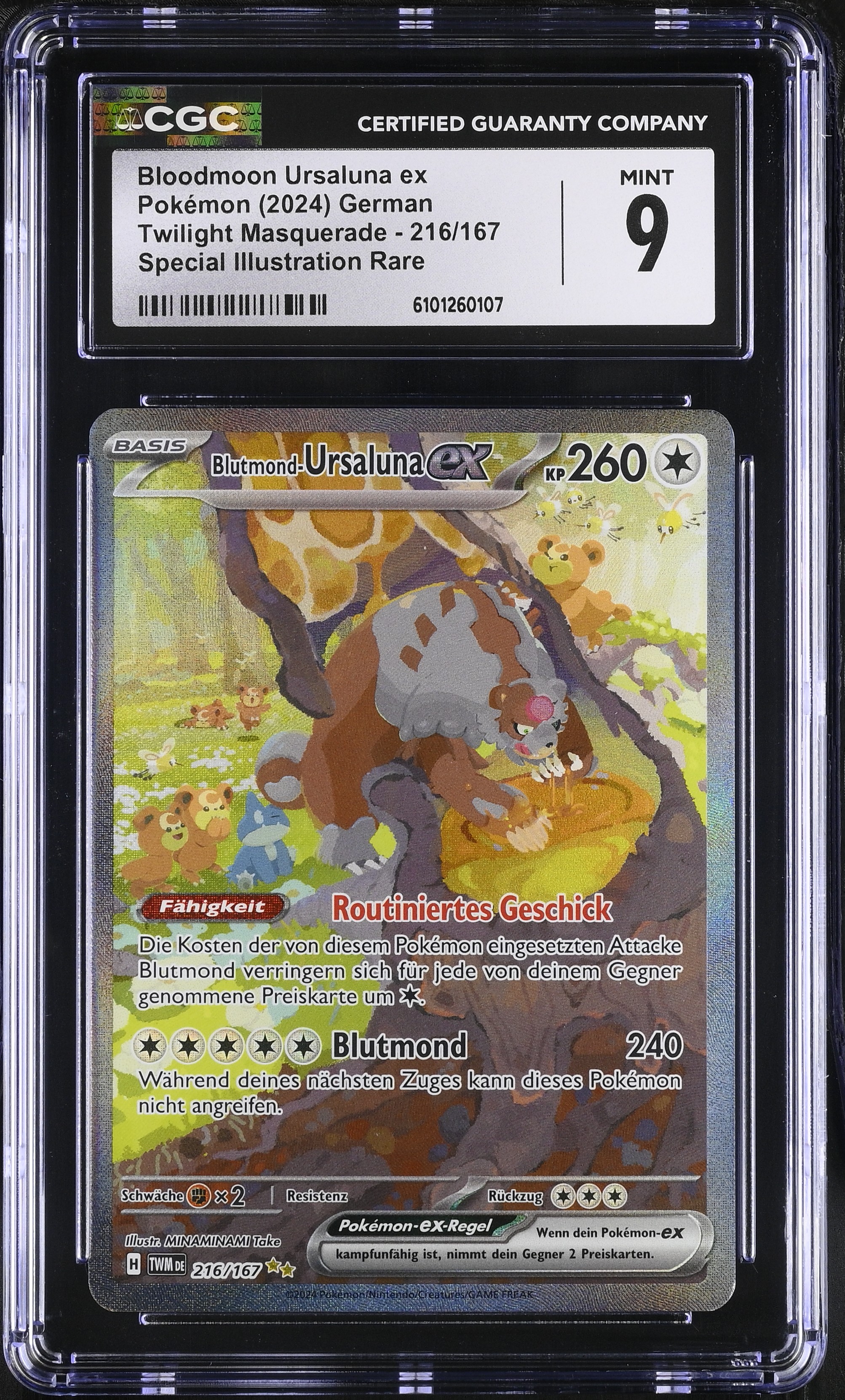 Bloodmoon Ursaluna ex - TWM 216 - German - CGC 9 