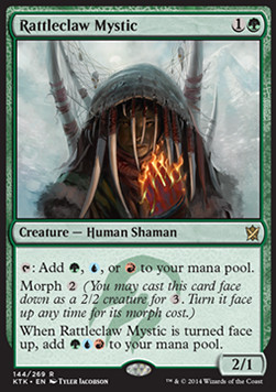 Rattleclaw Mystic - Khans of Tarkir 