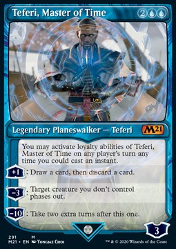 Teferi Master of Time (V.6) - Core 2021 Extras