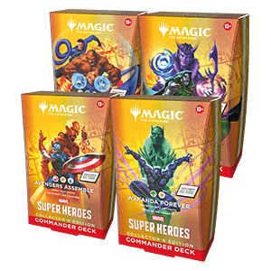 Commander Magic The Gathering | Marvel Super Heroes Deck Set Collectors Edition - English