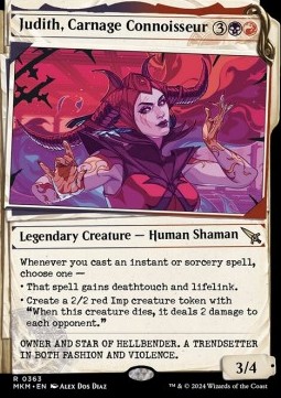 Judith Carnage Connoisseur 