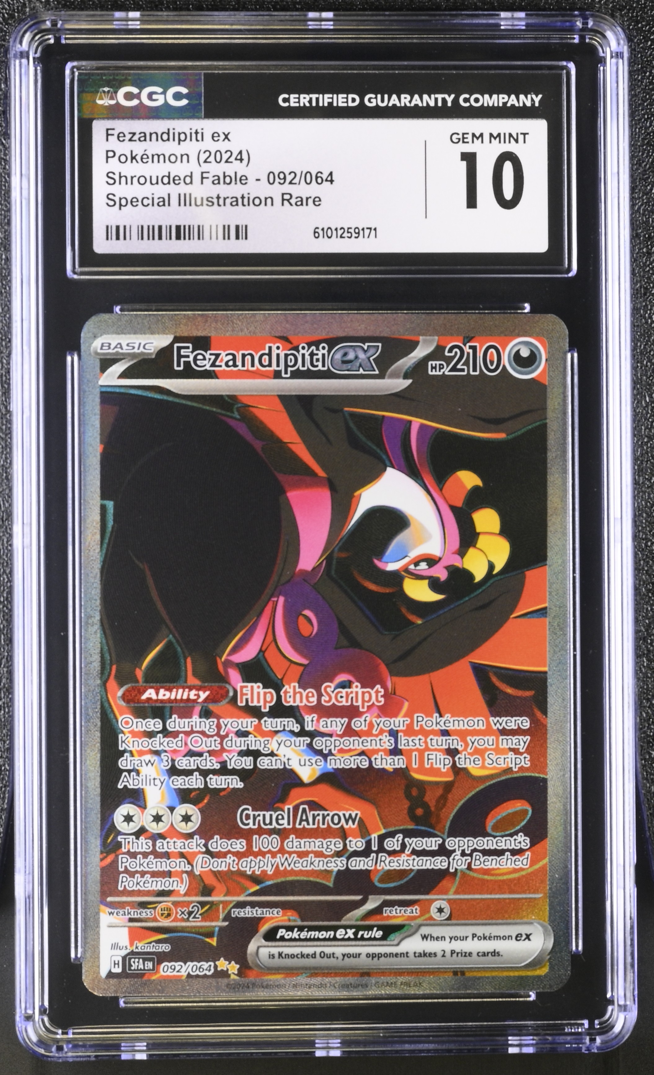 Fezandipiti ex - SFA 92 - English - CGC 10 