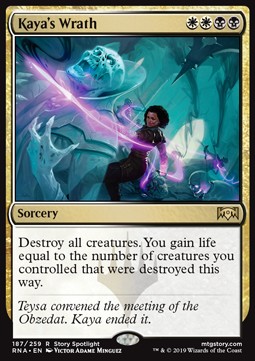 Kayas Wrath - Ravnica Allegiance 