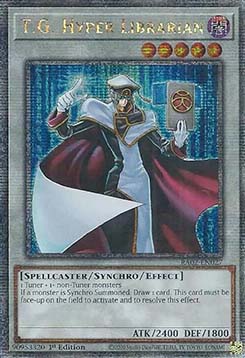 T.G. Hyper Librarian (V.5 Quarter Century Secret Rare)