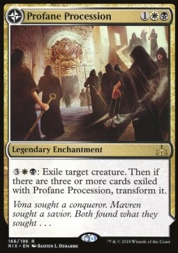Profane Procession Tomb of the Dusk Rose - Rivals of Ixalan 