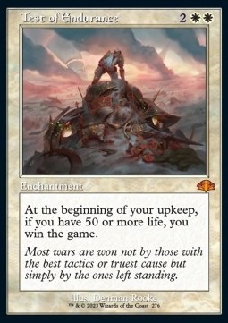 Test of Endurance (V.1) - Dominaria Remastered Extras