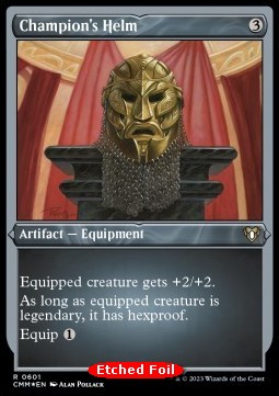 Champions Helm (V.1) - Commander Masters Extras 