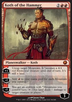 Koth of the Hammer - Scars of Mirrodin