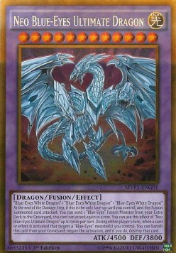 Neo Blue-Eyes Ultimate Dragon (V.2 - Gold Rare) 