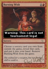 Burning Wish 