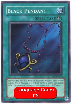 Black Pendant
