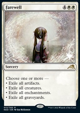 Farewell (V.2) - Kamigawa Neon Dynasty Promos 