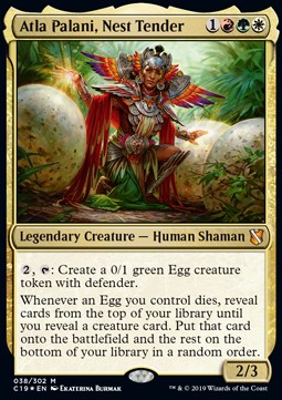 Atla Palani Nest Tender - Commander 2019