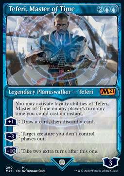 Teferi Master of Time (V.5) - Core 2021 Extras 