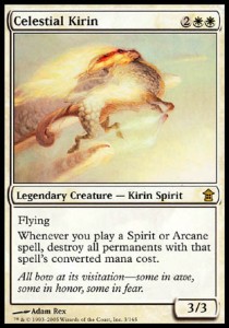 Celestial Kirin - Saviors of Kamigawa 