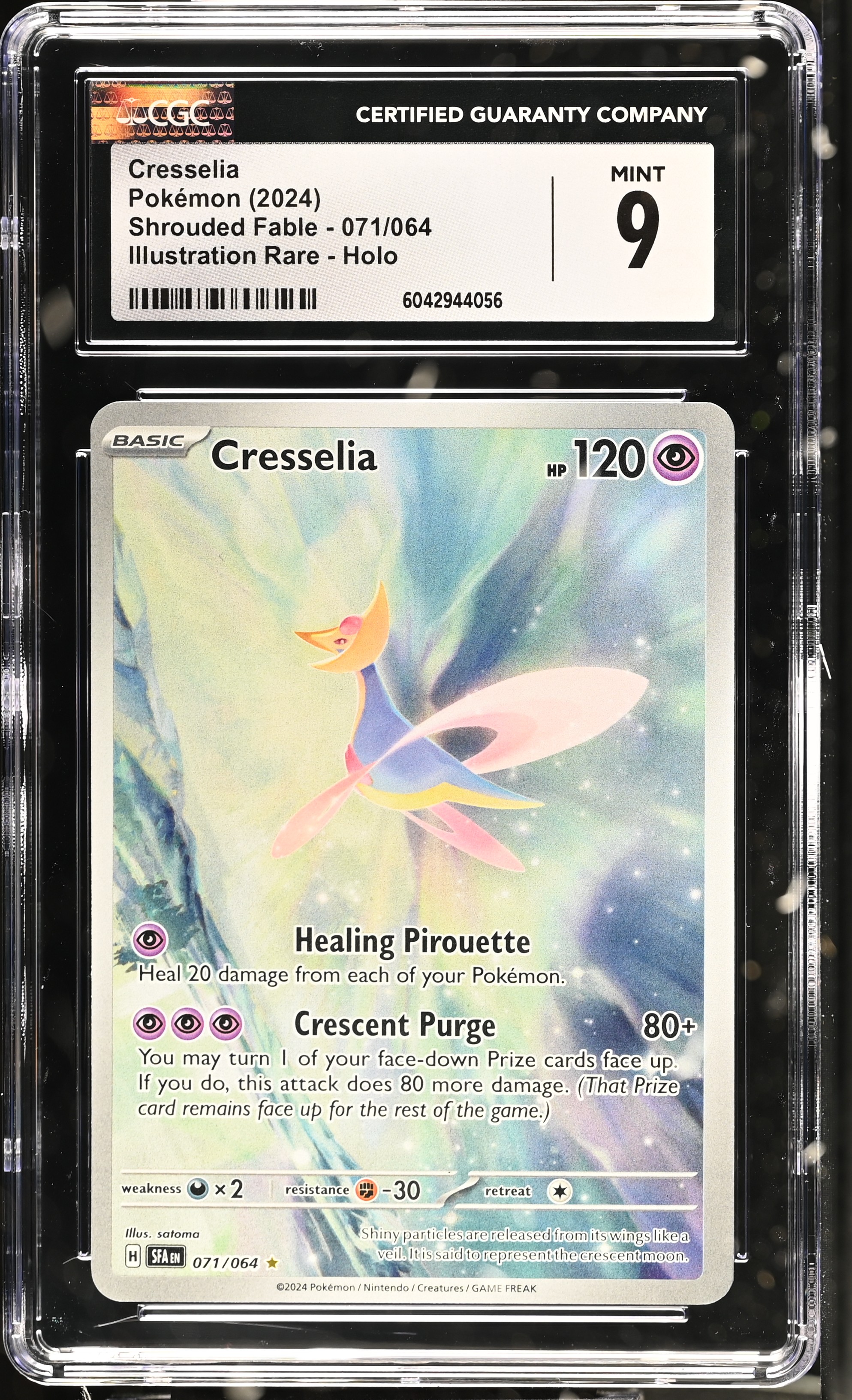 Cresselia - SFA 71 - English - CGC 9 