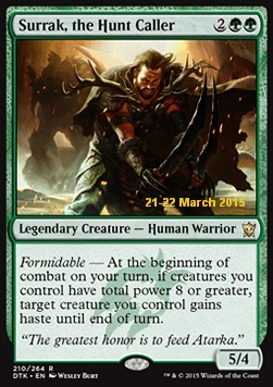 Surrak the Hunt Caller - Dragons Of Tarkir Promos 