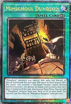Mimighoul Dungeon (V.2 Quarter Century Secret Rare) 