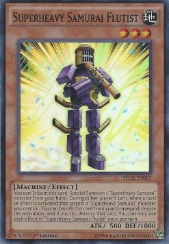 Superheavy Samurai Flutist (V.1 - Super Rare) 