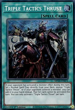 Triple Tactics Thrust