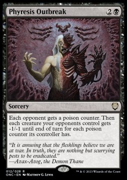 Phyresis Outbreak - Commander Phyrexia All Will Be One 