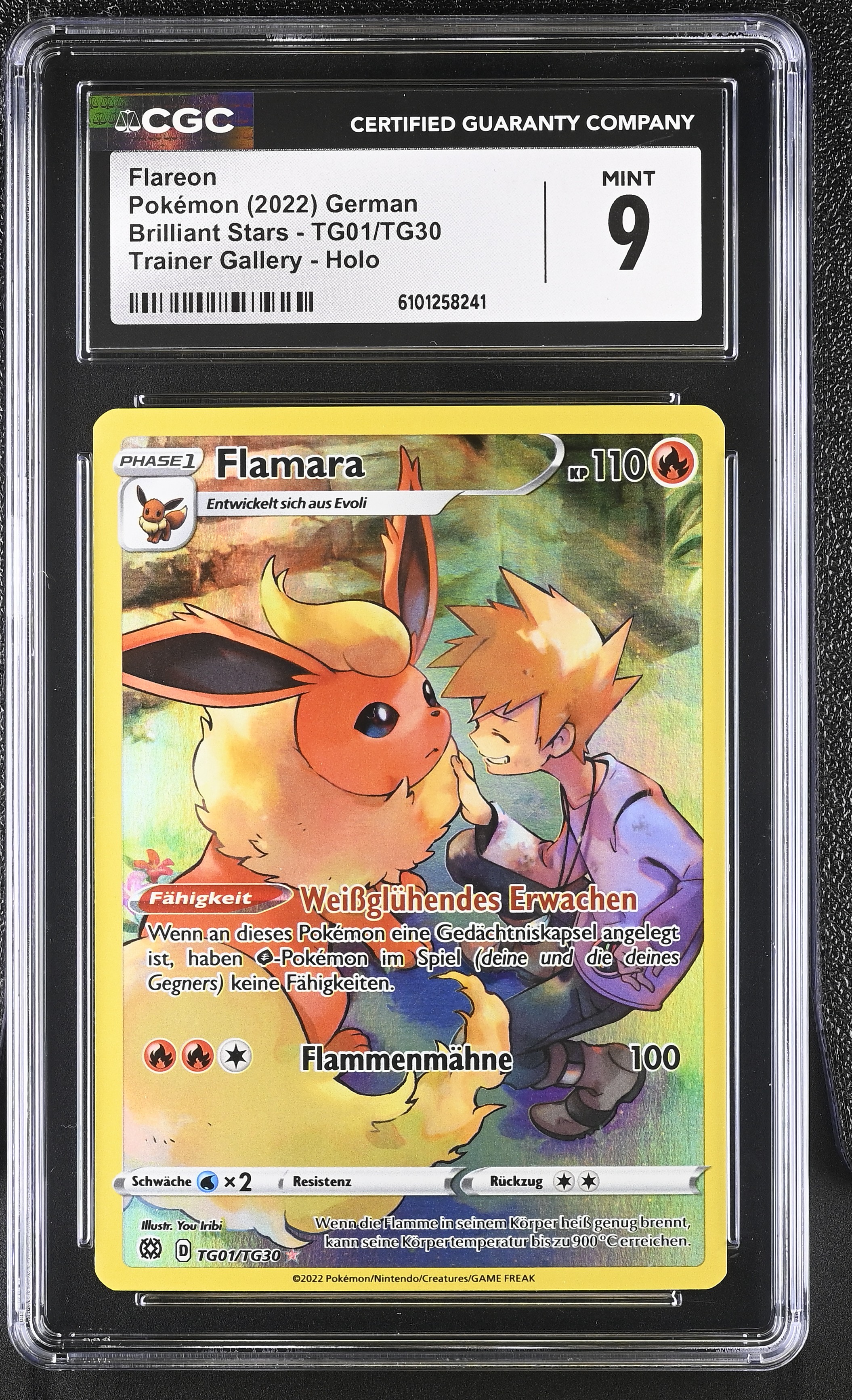 Flareon - BRS 1 - German - CGC 9 