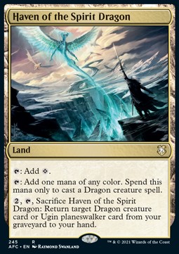 Haven of the Spirit Dragon - Commander Adventures in the Forgotten Realms 