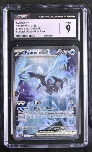 Kyurem ex - BLK 165 - English - CGC 9 
